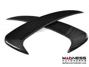 Mercedes-Benz E-Class Coupe Rear Bumper Vents - Carbon Fiber Mercedes-Benz E-Class Coupe Rear Bumper Vents - Carbon Fiber